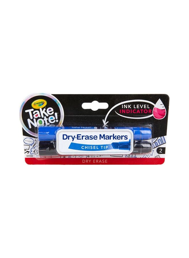 2-Piece Take Note Dry Erase Markers Set