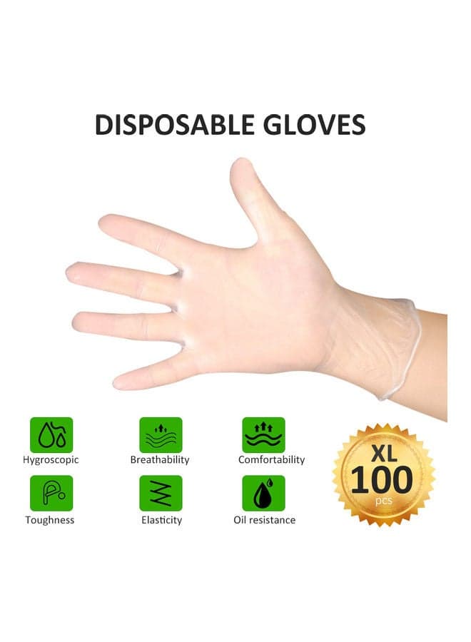 100-Piece Disposable Gloves