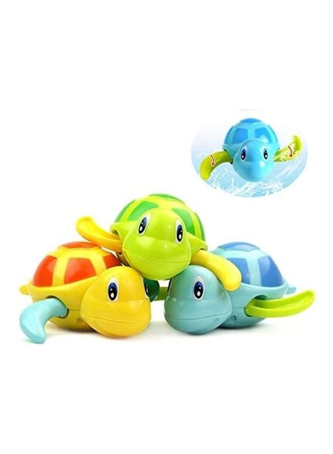 3-Piece Wind Up Swimming Bathtub Tortoise Toy