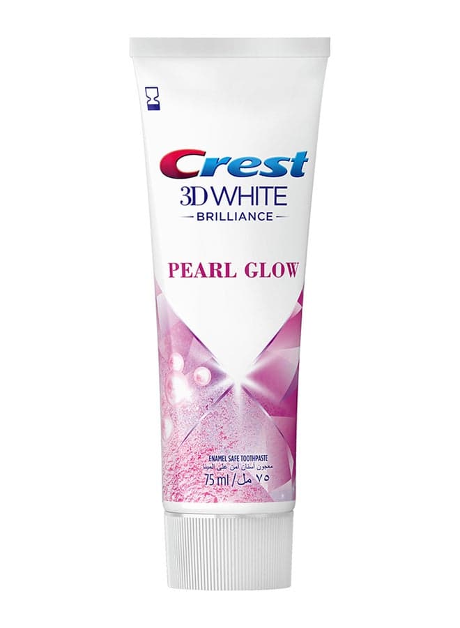 3D White Brilliance Pearl Glow Toothpaste clear 75ml