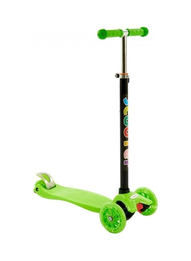 3-Wheel Kids Scooter - Green Multicolour