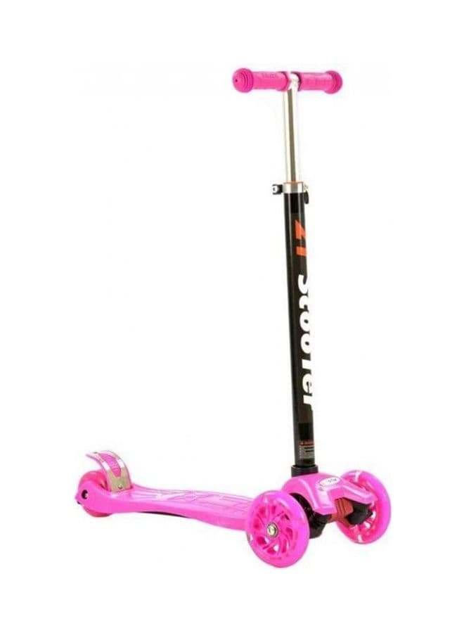 3-Wheel Kids Scooter - Pink Multicolour