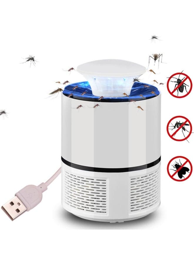USB Powered LED Insect Zapper Light White