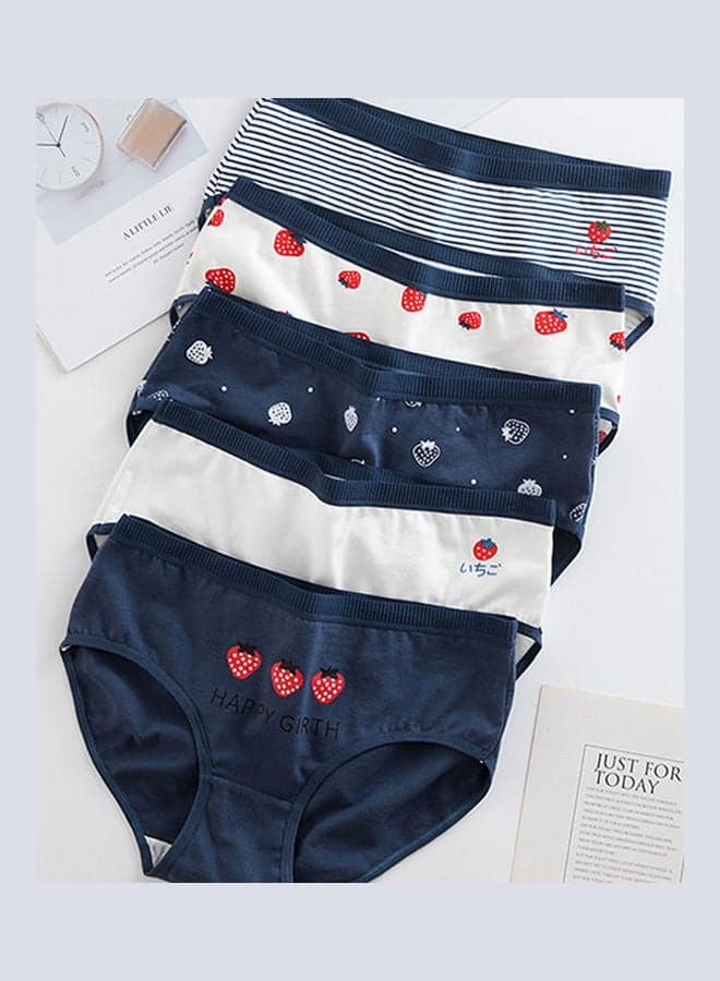 5-Piece Brief Set Multicolour