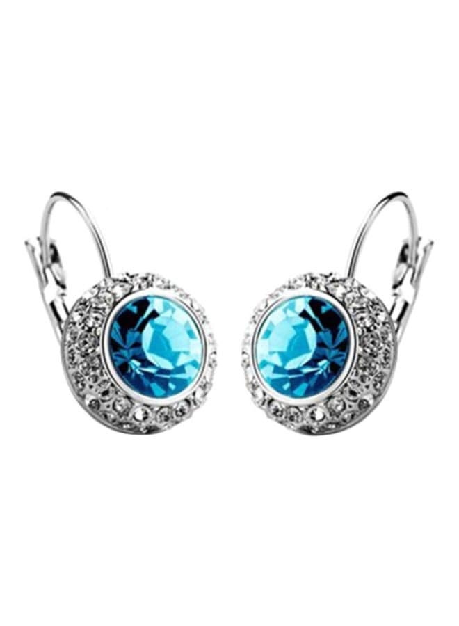 Crystal Studded Clip-Ons Earrings