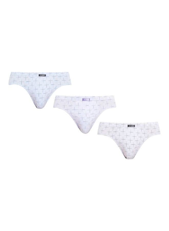 3-Piece Of Cotton Briefs Multicolour