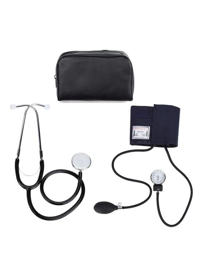Manual Blood Pressure Monitor With Cuff And Stethoscope Kit