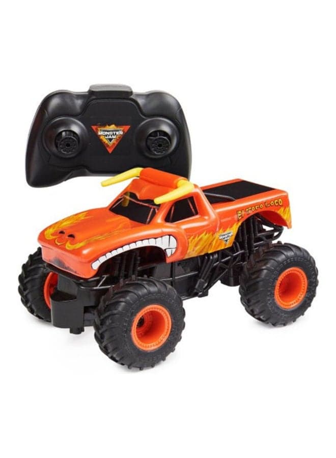Official El Toro Loco Remote Control Monster Truck, 1:24 Scale, 2.4 GHz