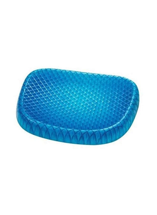 3D Cooling Grid Mesh Gel Pad Gel Seat Cushion Egg Sitter Cushion Polyester Multicolour 34x42x4cm