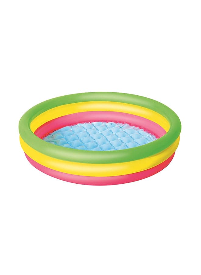 3-Ring Summer Pool With Repair Patch 102x25cm