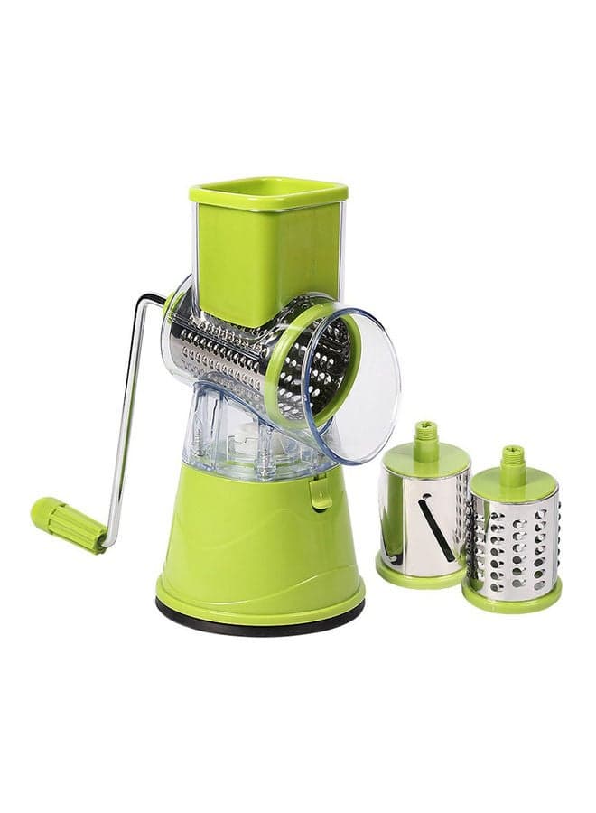Manual Vegetable Fruits Slicer Green