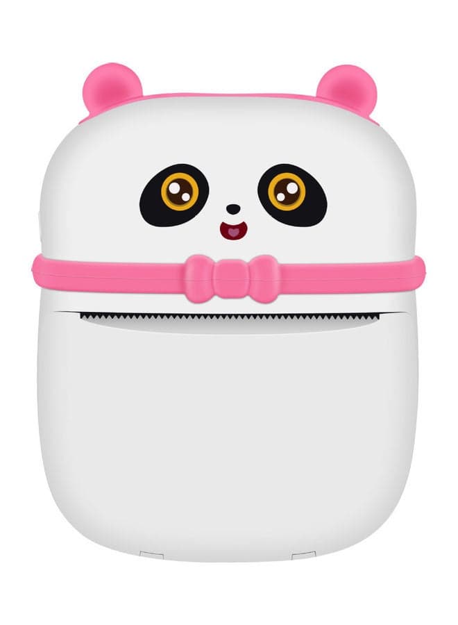 Mini Portable Thermal Printer Pink/White