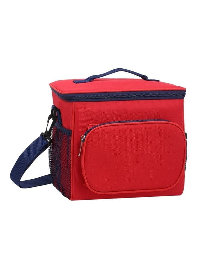 Insulated Lunch Bag Red 25.5x22.5x18cm