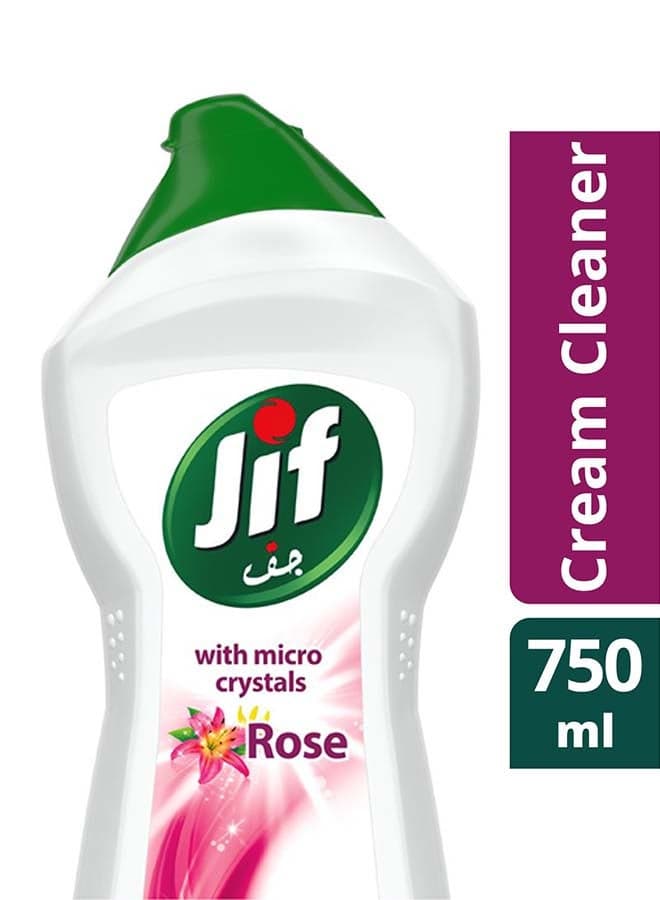 Rose Cream Cleaner 750ml