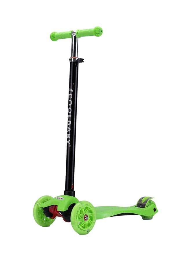 Tri Flash Wheels Adjustable Kick Scooter 60cm