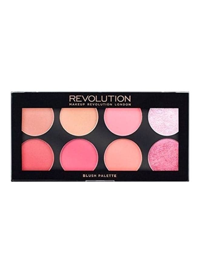 Makeup Revolution London Ultra Blush Palette, Sugar and Spice, 13g multicolour