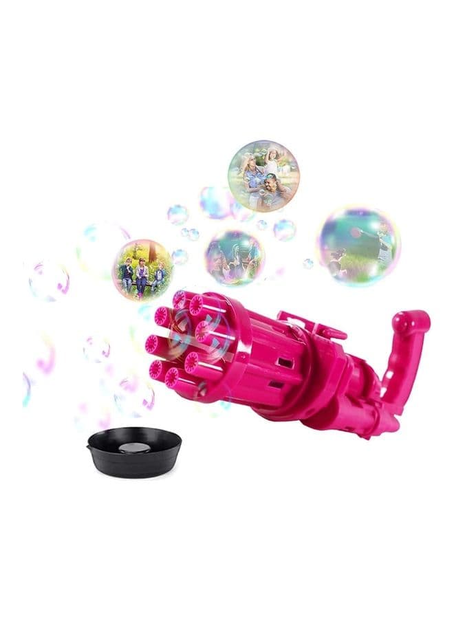 8-Hole Huge Amount Bubble Maker Electric Gun with Music