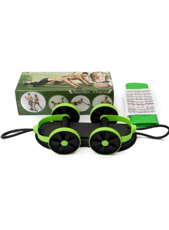 Double AB Power Roller Abs Wheel Fitness Abdominal Exercises Equipment 11cm