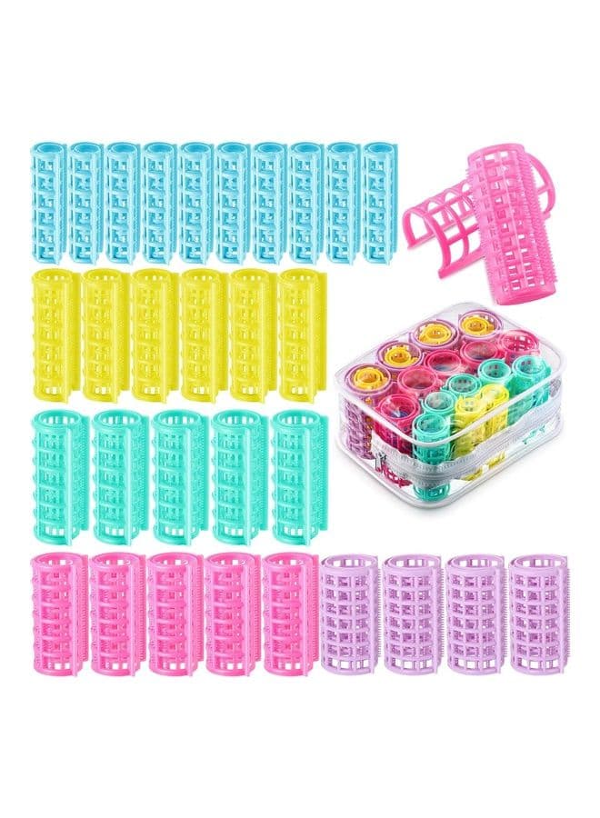30-Piece Hair Rollers Multicolour