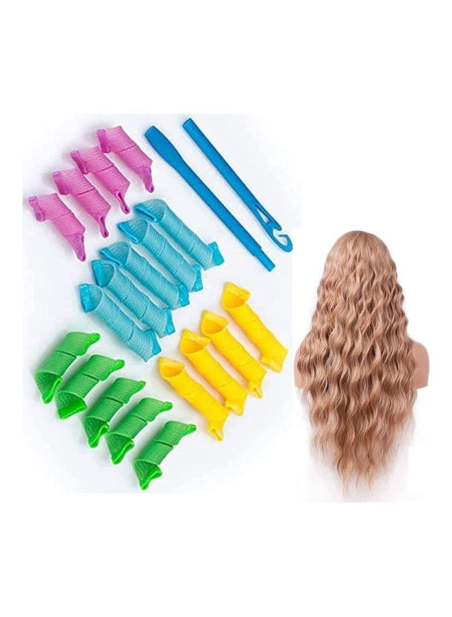 18-Piece Hair Curler Set Multicolour