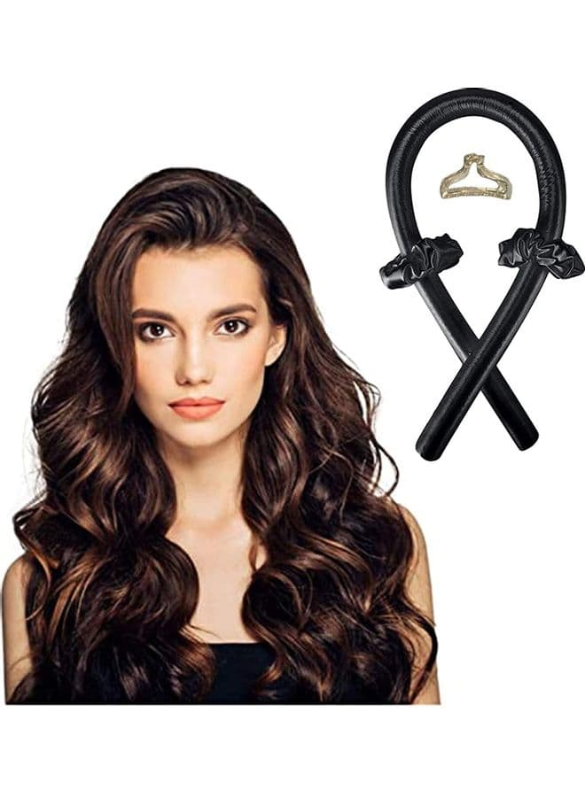 Heatless Hair Styling Ribbon Set Black