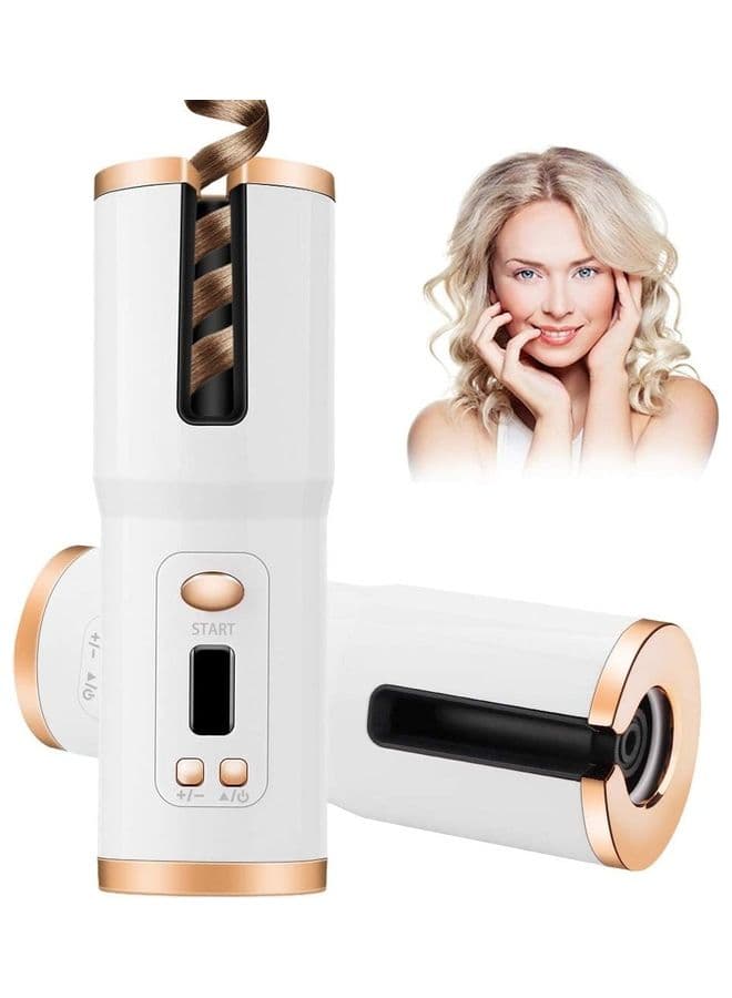 Cordless Automatic Hair Curler Multicolour