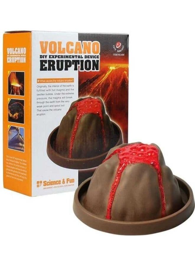 Volcano DIY Experimental Device Erruption