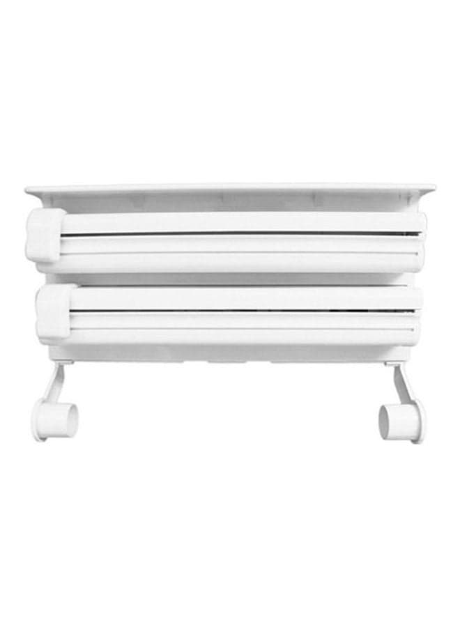 Triple Paper Dispenser White 28x48cm