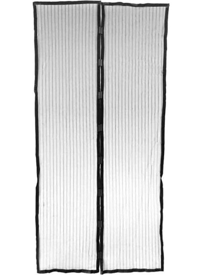 Magnetic Fly Screen Door Mesh Black 210 x 49.5cm