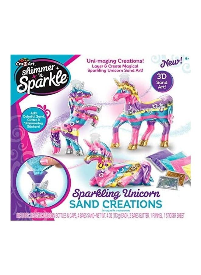 Shimmer Sparkle Unicorn Sand Art Kit