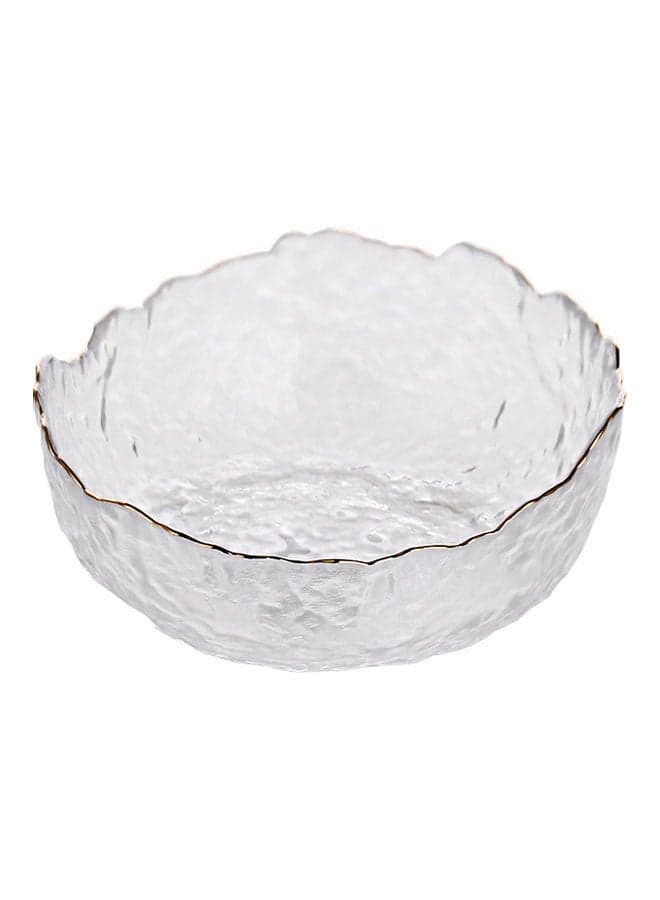 Fruit Salad Glass Bowl Clear 17x17x7cm