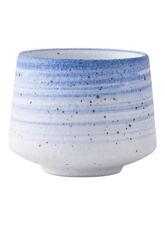 Coffee Cup Blue/White 190ml
