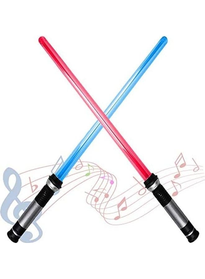 2-In-1 Led Fx Dual Laser Swords Set
