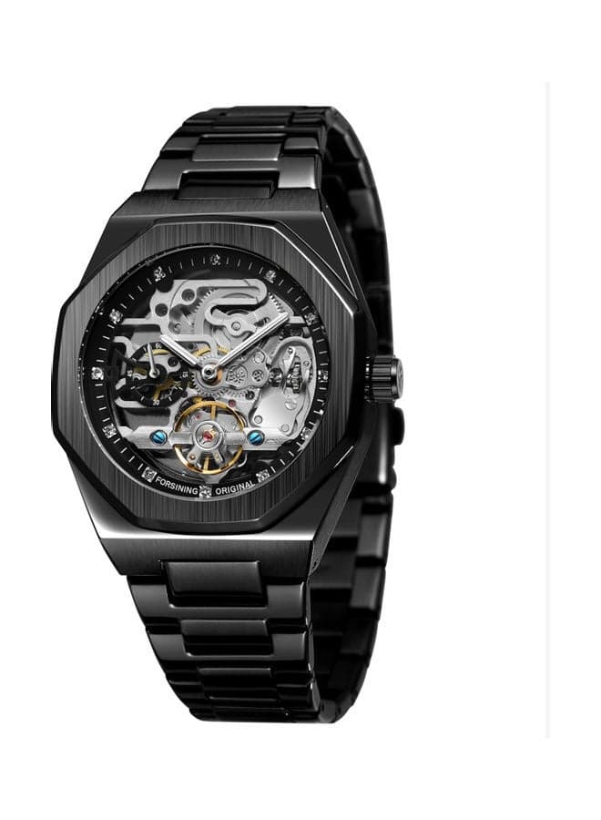 Men's Automatic Mechanical Wrist Watch - 42 mm - Black