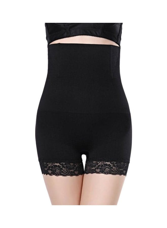 Casual Comfortable Padded Shapewear Black