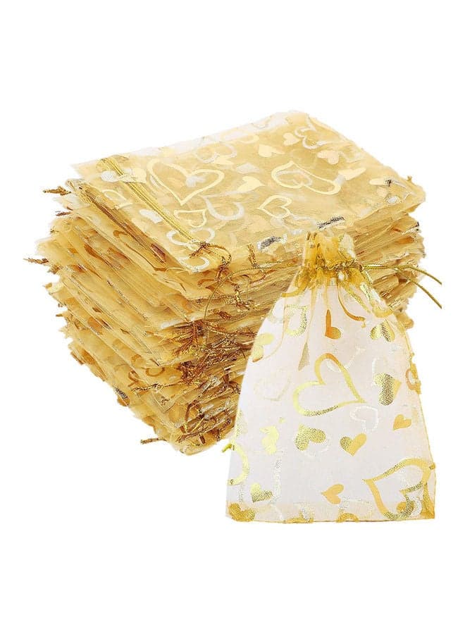 50-Piece Drawstring Jewelry/Makeup Bags