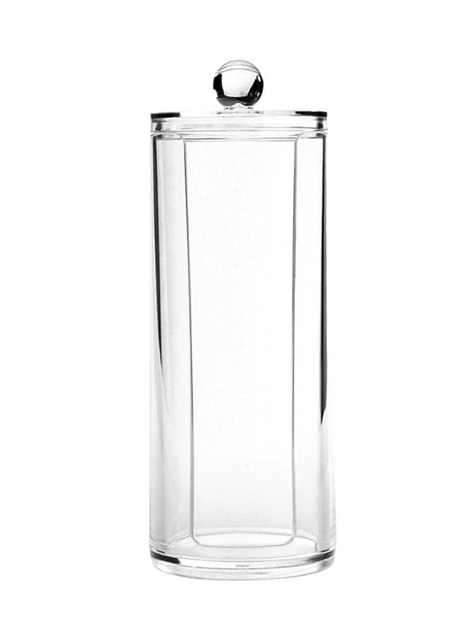 Cotton Pad Holder Clear