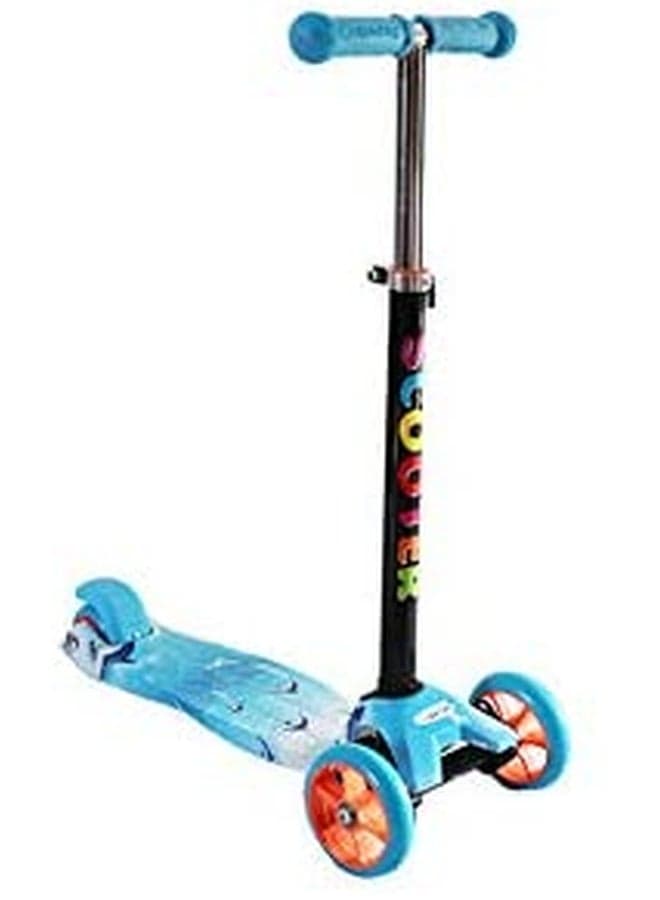 3-Wheeled Adjustable Kick Scooter 60cm