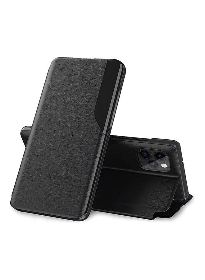Protective Flip Case Cover for Apple iPhone 12 Pro Black