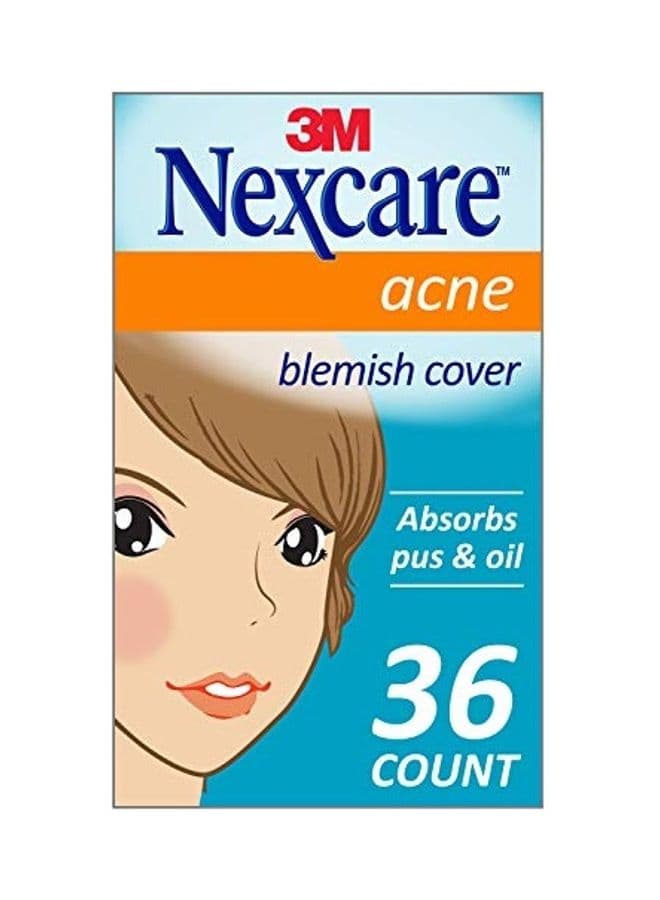 36-Piece Acne Blemish Cover White 3meter