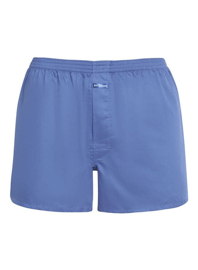 Printed Comfortable Boxers Blue