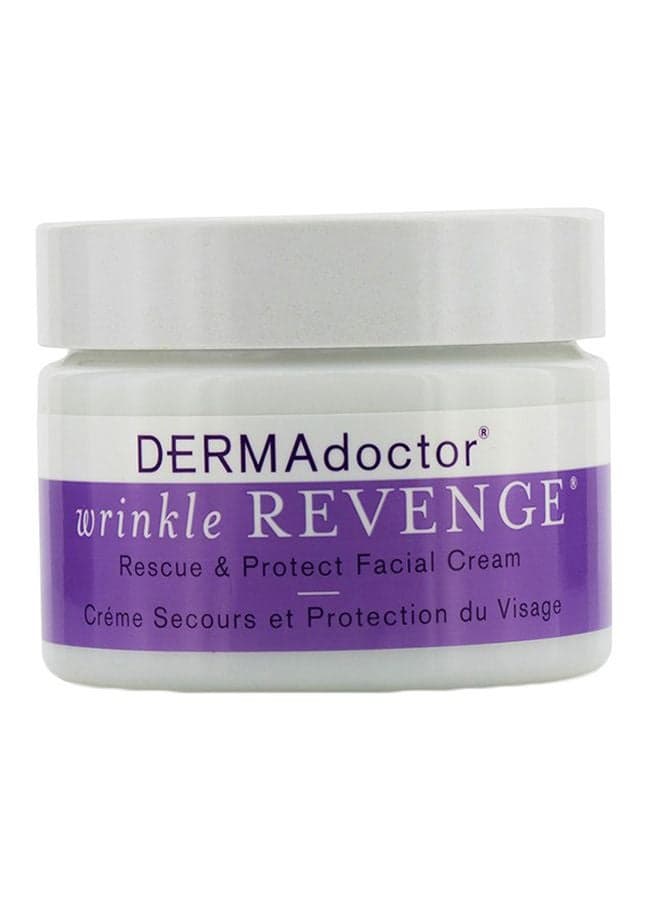 Wrinkle Revenge Rescue & Protect Facial Cream White/Purple 50ml