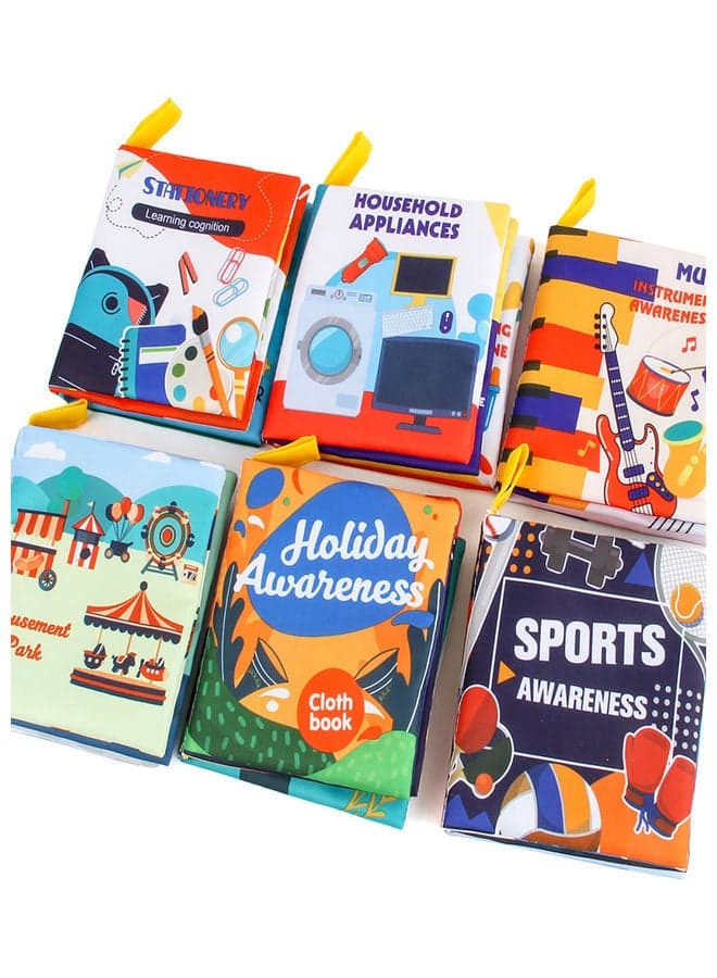 6-Piece Early Learning Toys English Palm Book
