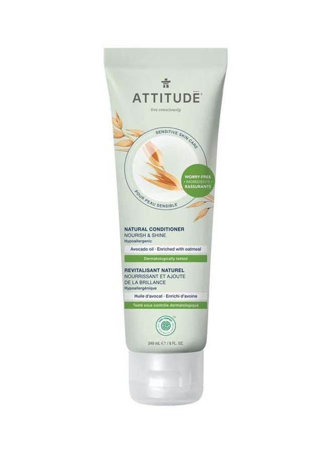 Nat Conditioner - Nourish & Shine Avocado Oil 240ml