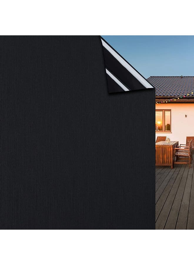 Privacy Window Sticker Black 90x200cm