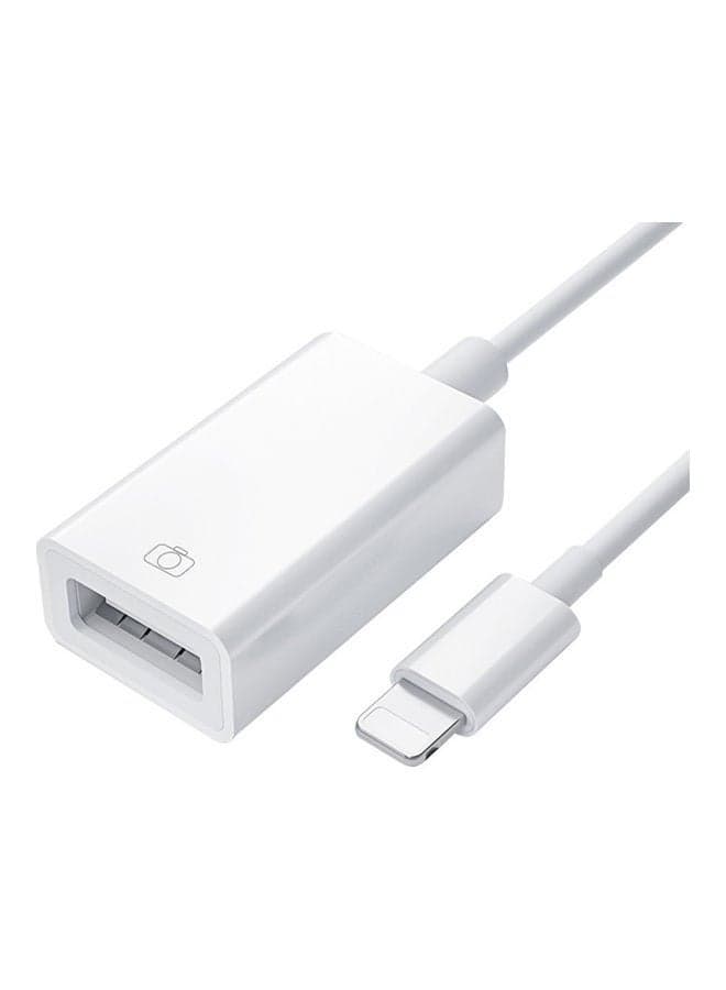 Lightning OTG Super Fast Data Transmission White