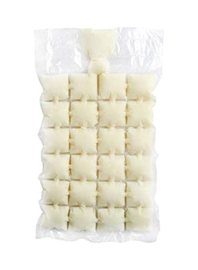 50 Pieces Ice Cube Bag Beige