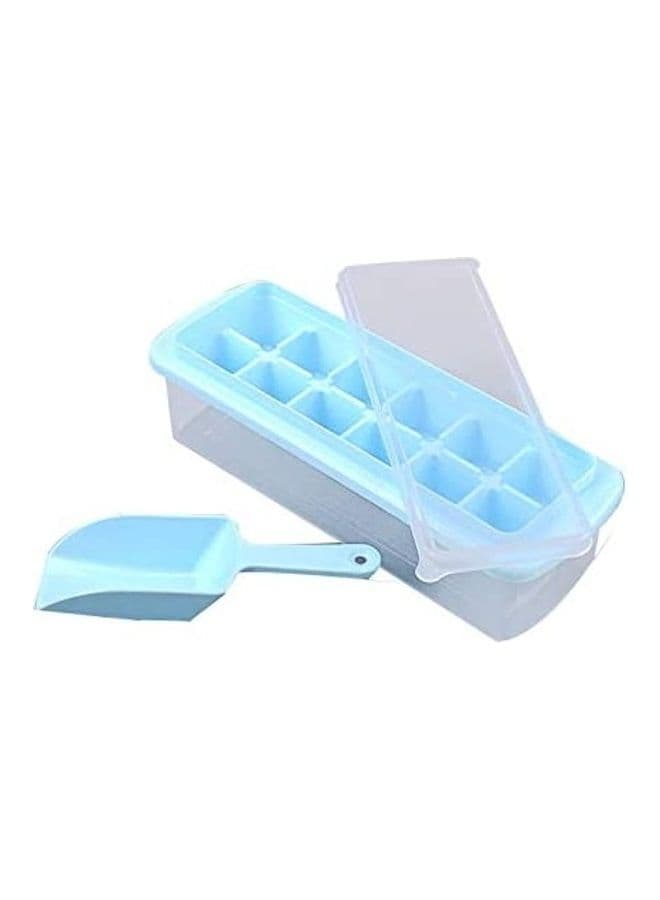 Ice Cube Tray Box With Lid Cover B117 Multicolour