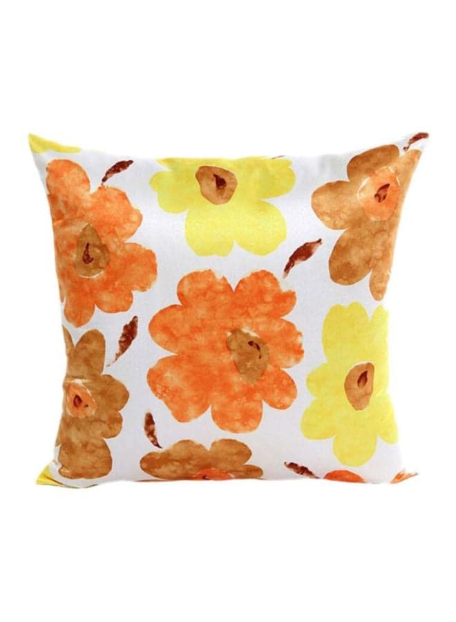 Fashion Sofa Bed Home Decor Pillow Case Cushion Cover White/Yellow/Orange 45x45cm