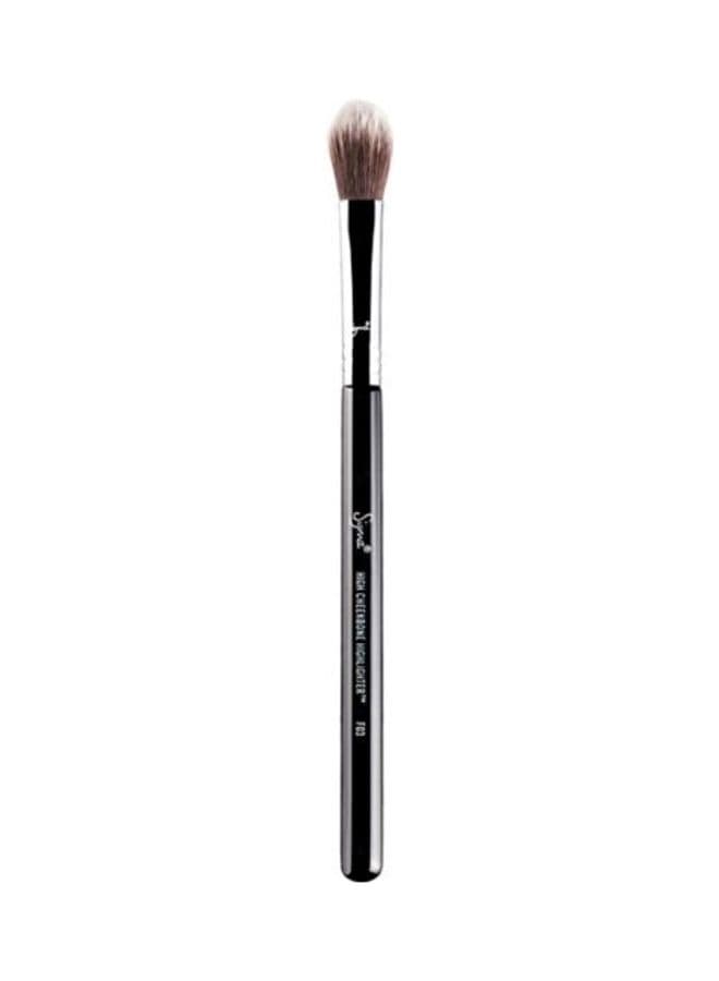 F03 High Cheekbone Highlighter Brush White
